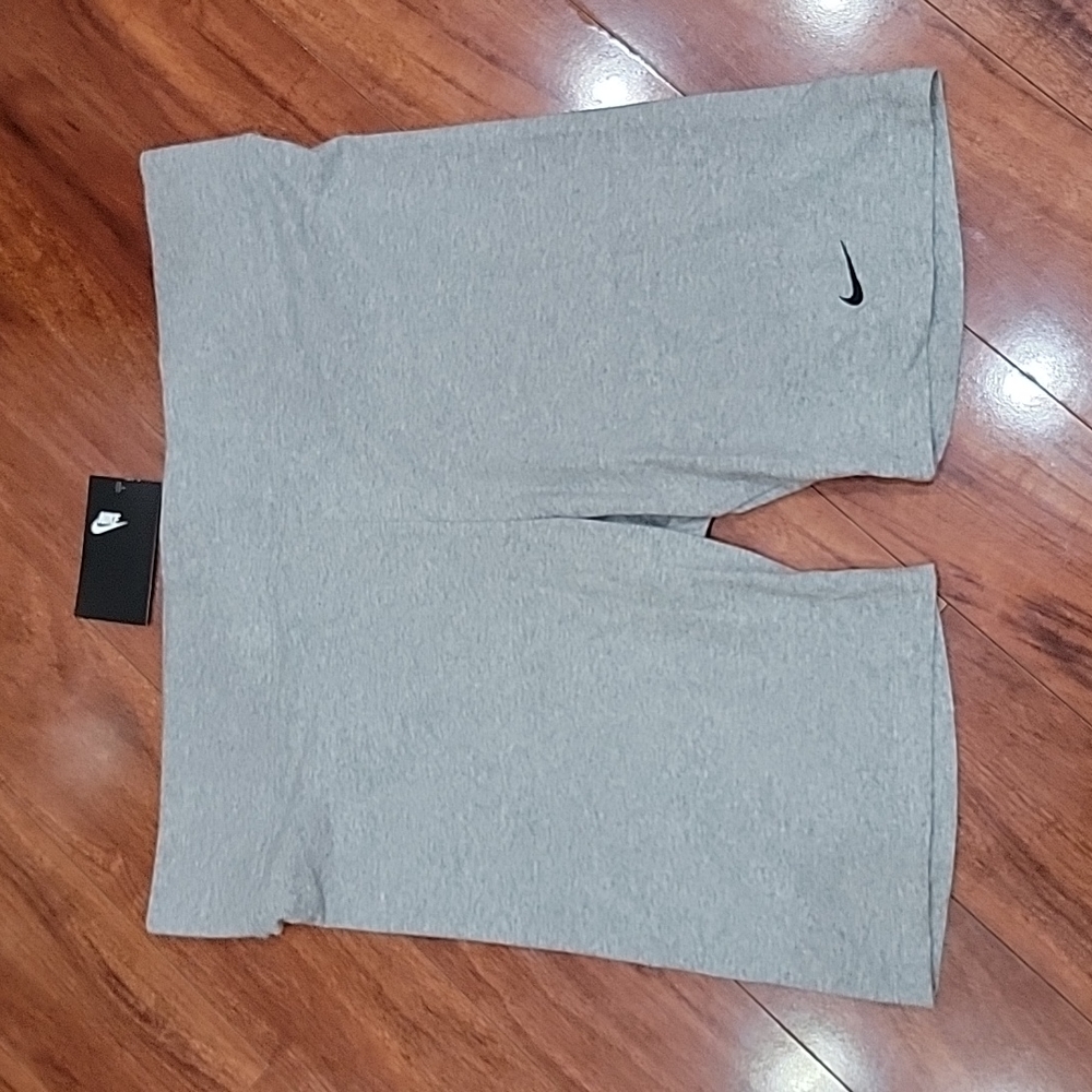 NWT Plus Size NIKE Grey Bike Shorts